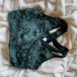 Gymshark adapt camo seamless sports bra
